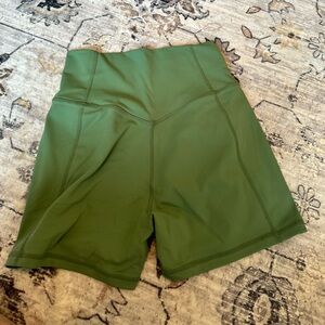 Green Bike Shorts